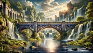 Mystical Bridge of Cascades